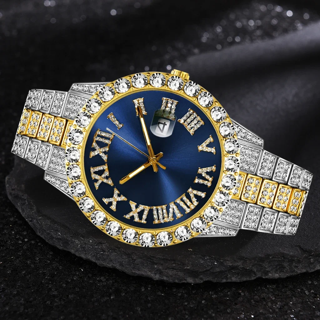 Luxury Watch Iceberg - مثلج خارج ساعة الرجال العلامة التجارية