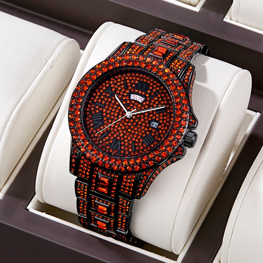 Luxury Watch Iceberg - ساعة رجالية فاخرة من الفولاذ المقاوم