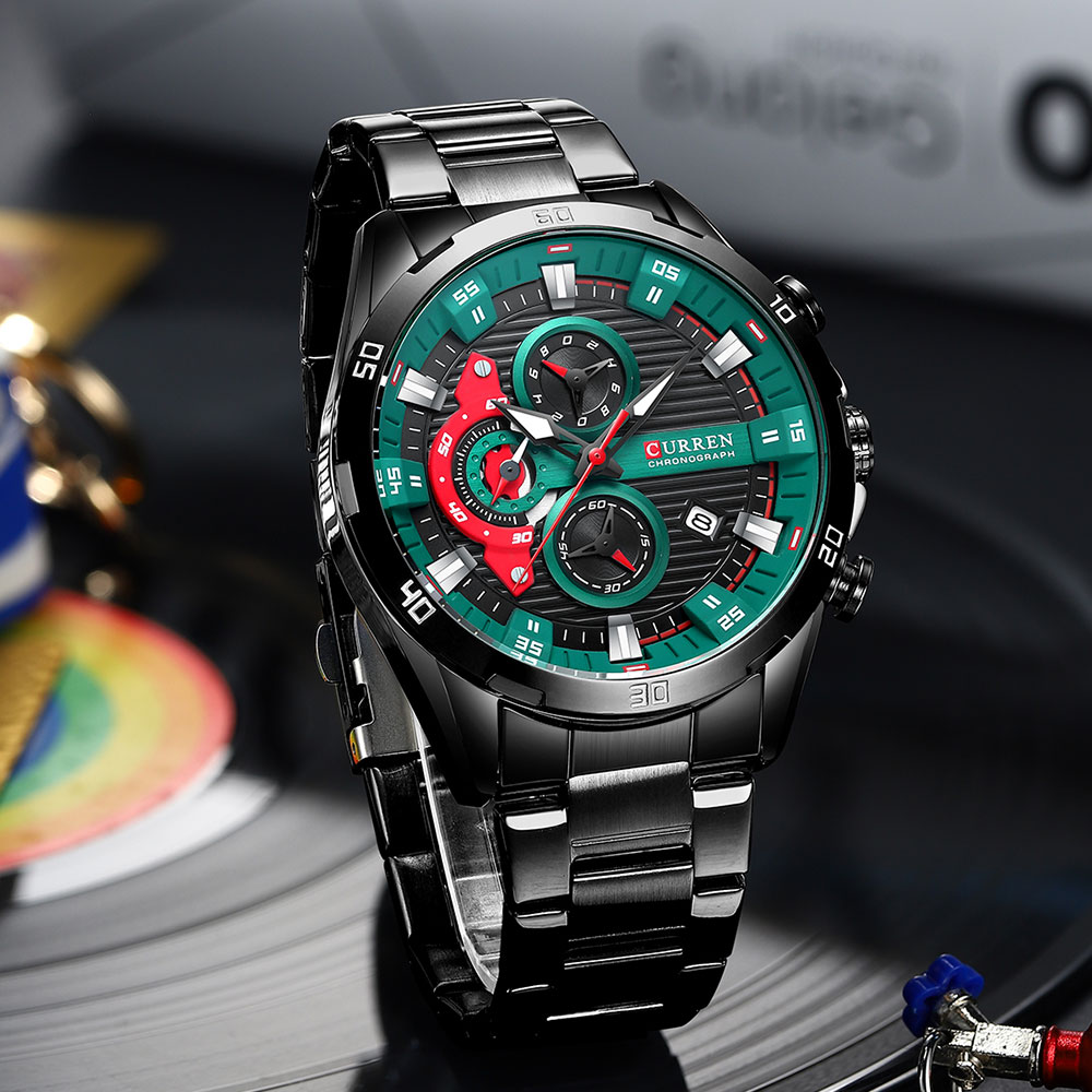 ساعات للرجال CURREN رجل ساعة ا - مراجعة Luxury Watch Magazine وسعره