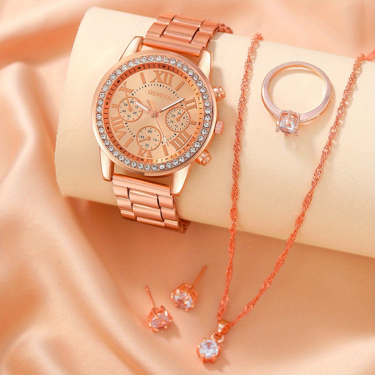 ساعة نسائية فاخرة مرصعة بالكري - مراجعة Luxury Watch Gift For Her وسعره