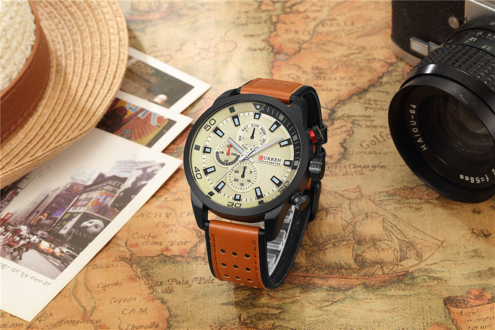 CURREN-ساعة رجالية أنيقة ، كوا - مراجعة Luxury Watch Magazine وسعره