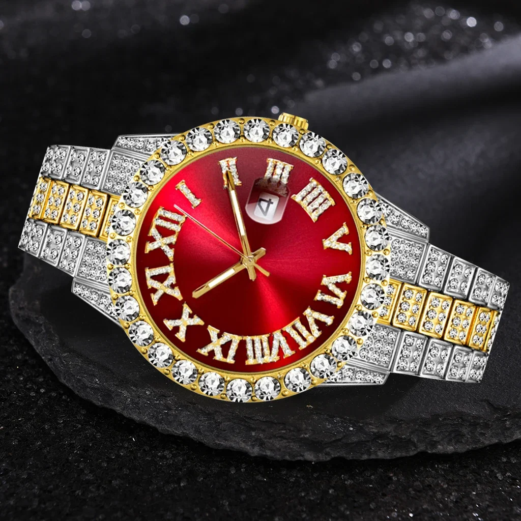 مثلج خارج ساعة الرجال العلامة  - مراجعة Luxury Watch Iceberg وسعره