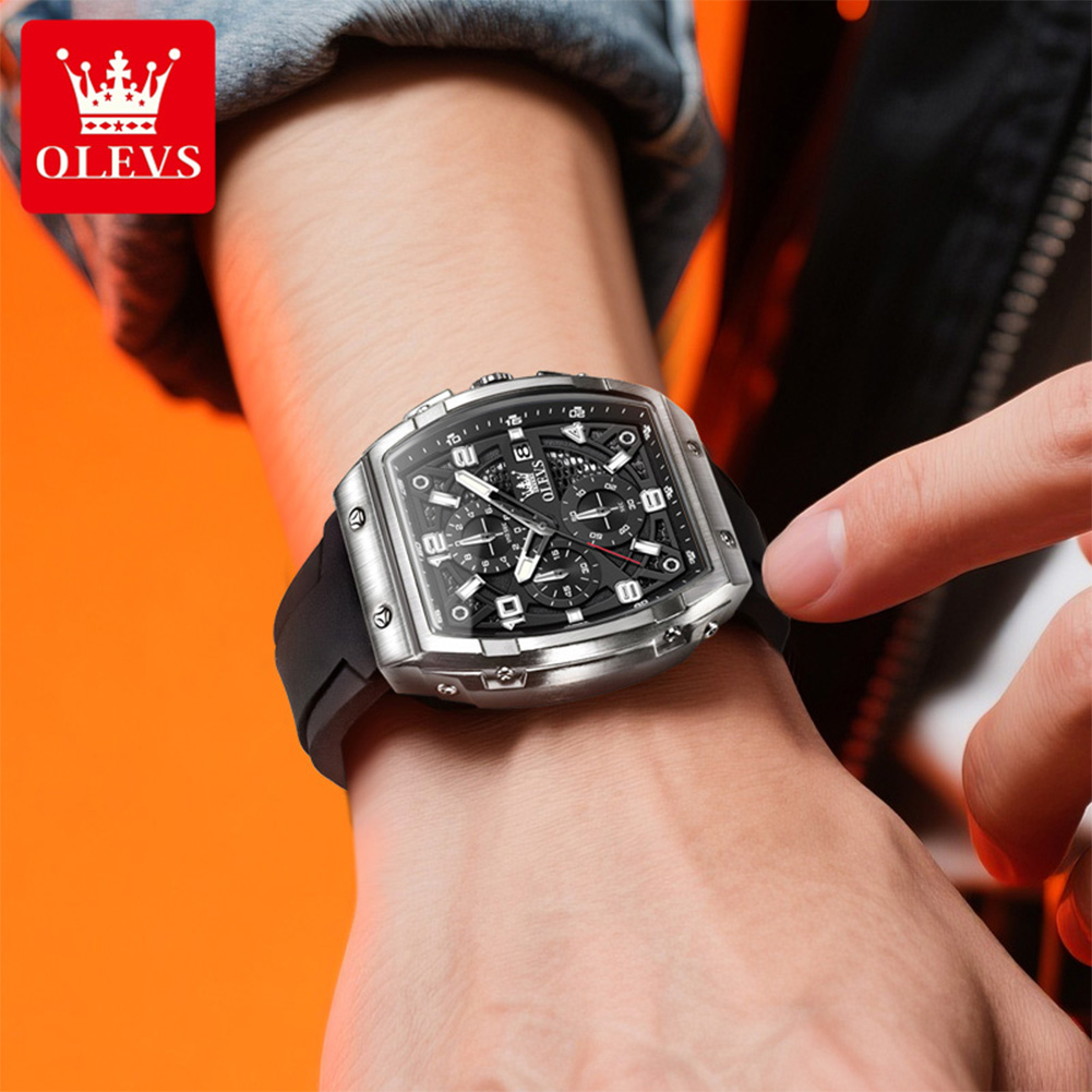 OLEVS ساعات رجالية 2976 موضة ف - مراجعة Luxury Watch Magazine وسعره