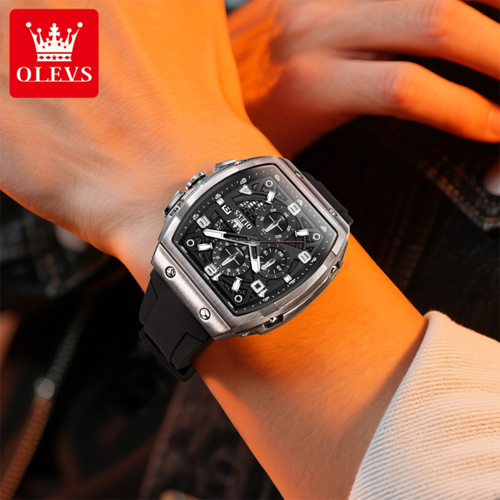 OLEVS ساعات رجالية 2976 موضة ف - مراجعة Luxury Watch Magazine وسعره