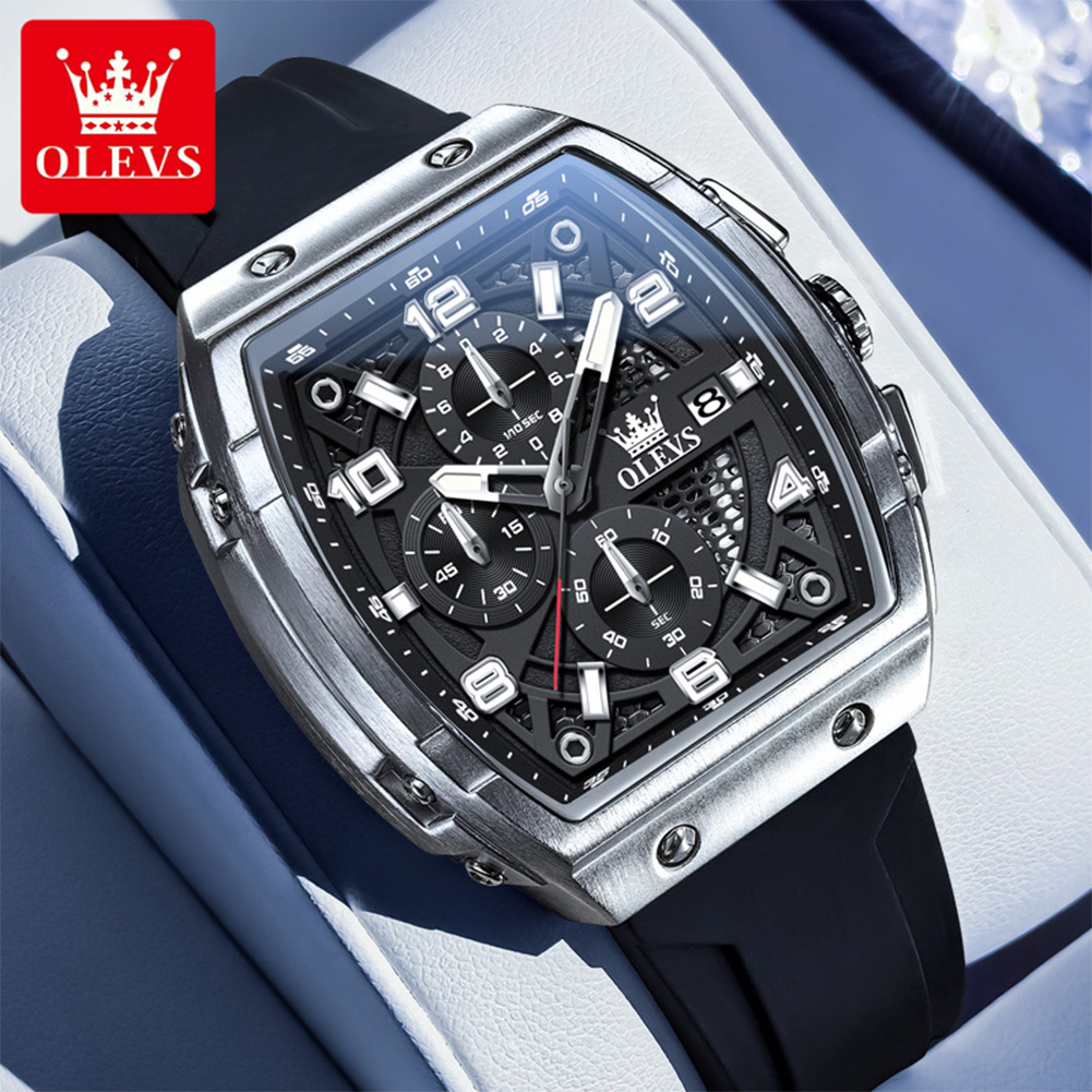 OLEVS ساعات رجالية 2976 موضة ف - مراجعة Luxury Watch Magazine وسعره