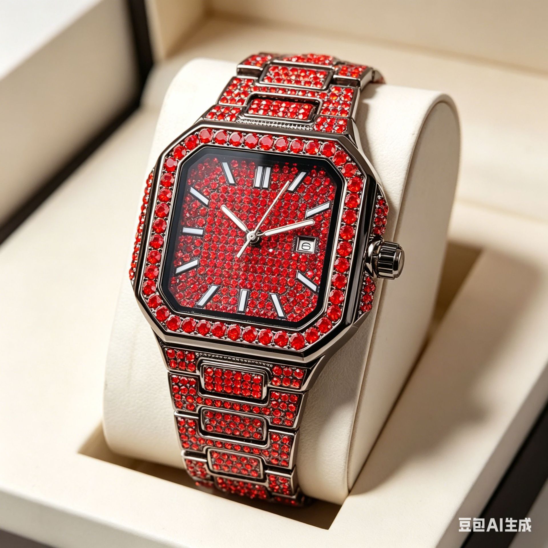 ساعة كوارتز فاخرة مرصعة بالألم - مراجعة Luxury Watch Iceberg وسعره