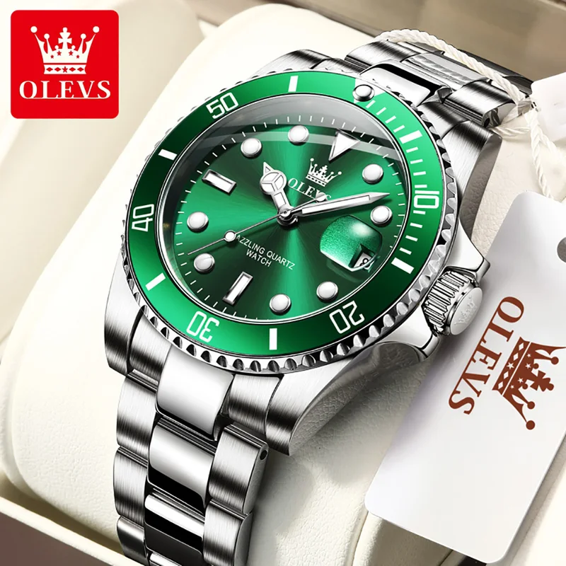 OLEVS ساعة كوارتز أصلية للرجال - مراجعة Luxury Watch Magazine وسعره