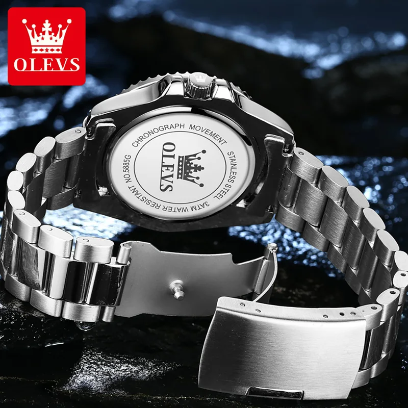 OLEVS ساعة كوارتز أصلية للرجال - مراجعة Luxury Watch Magazine وسعره