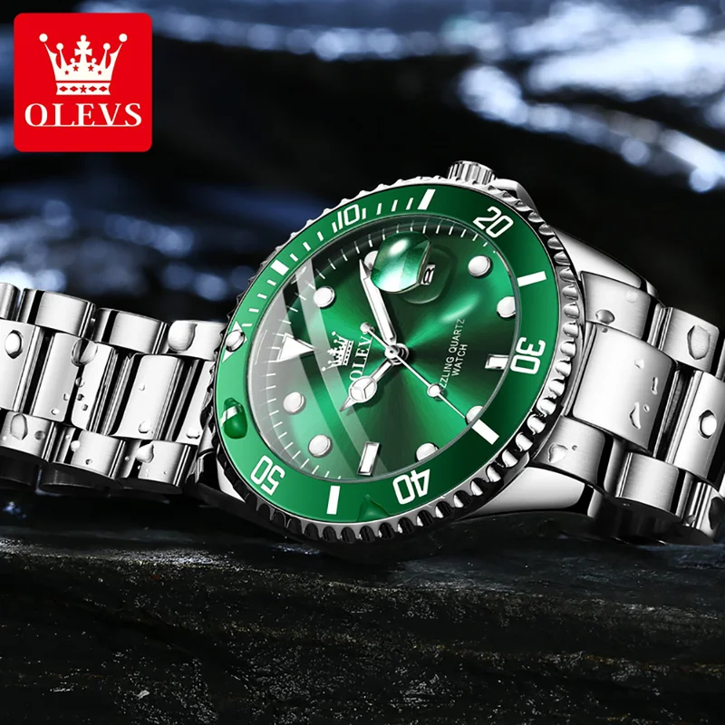OLEVS ساعة كوارتز أصلية للرجال - مراجعة Luxury Watch Magazine وسعره