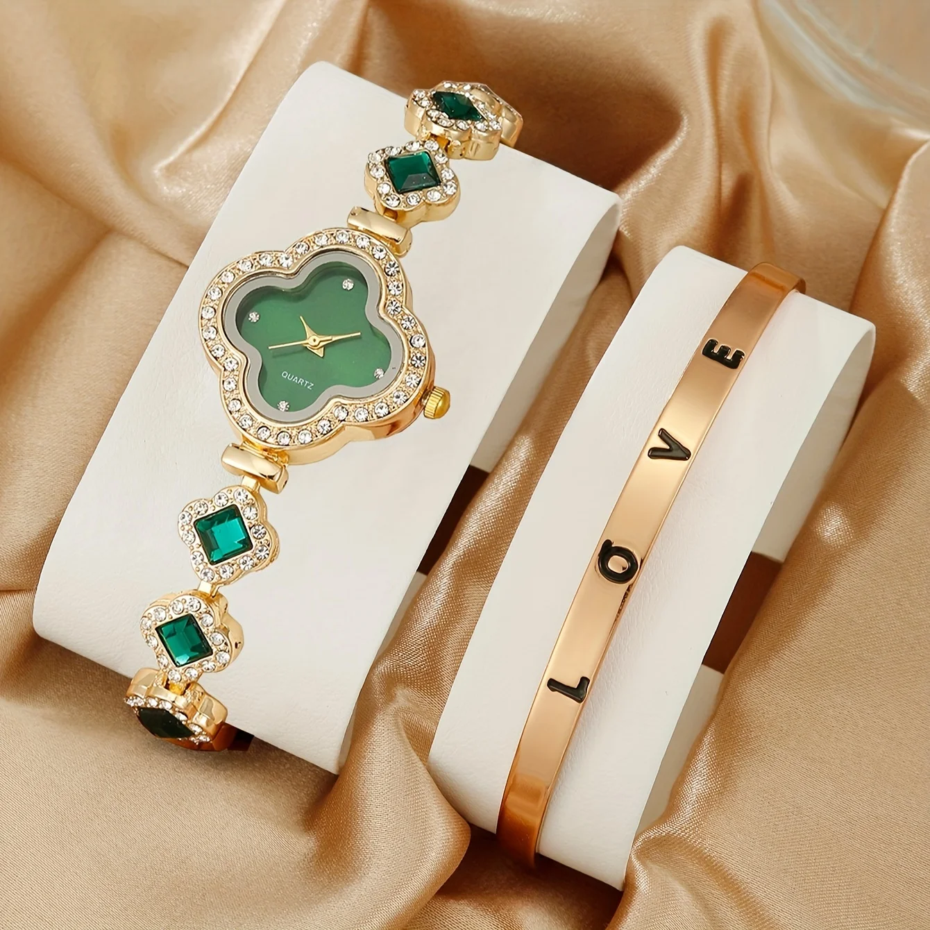 مجموعة ساعات نسائية من حجر الر - مراجعة Luxury Watch Gift For Her وسعره