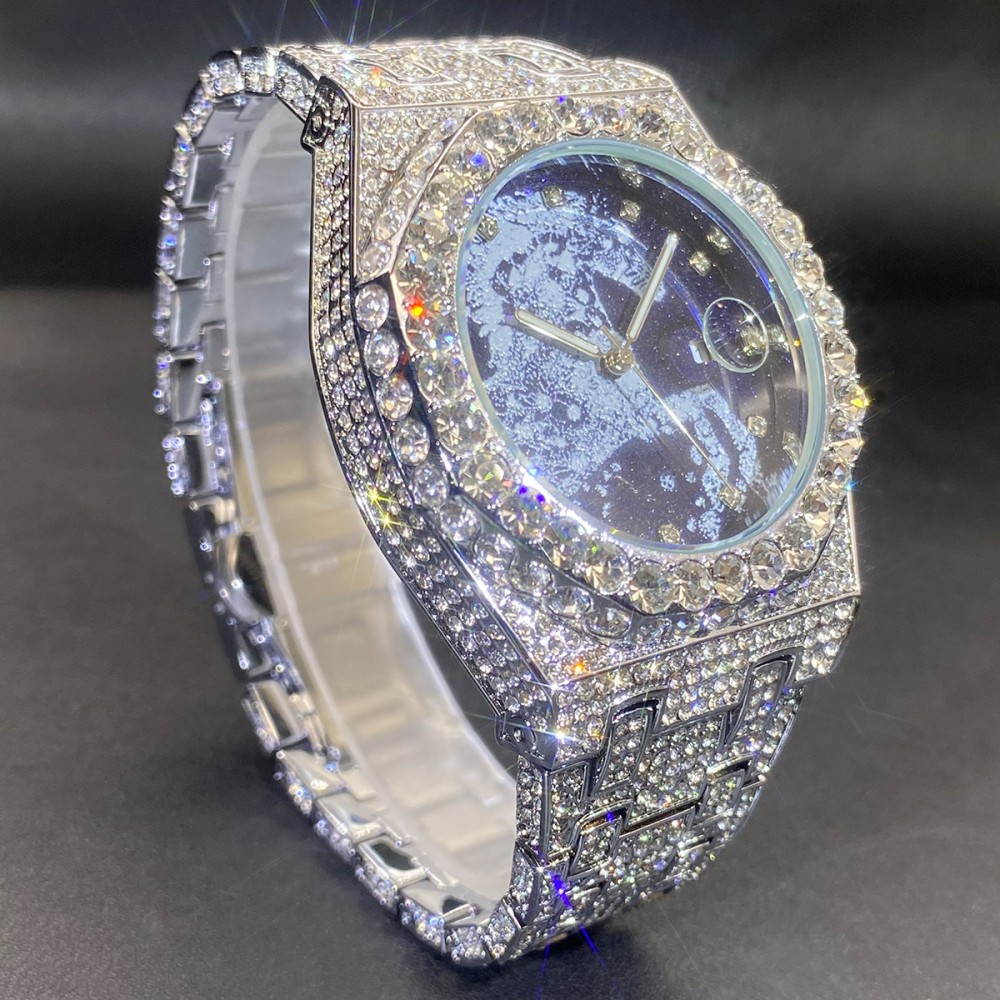 ساعة يد رجالية كوارتز هيب هوب  - مراجعة Luxury Watch Iceberg وسعره