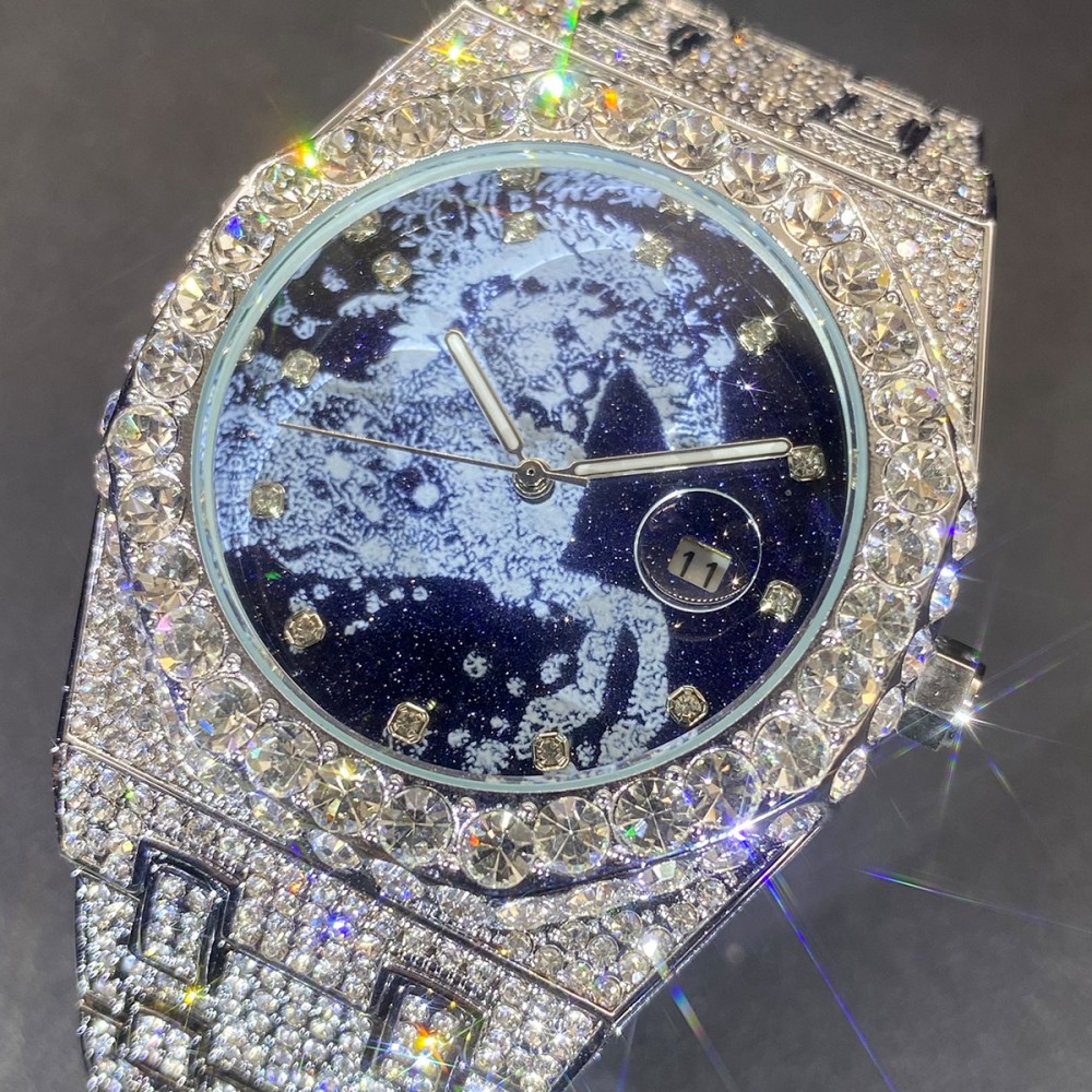 ساعة يد رجالية كوارتز هيب هوب  - مراجعة Luxury Watch Iceberg وسعره