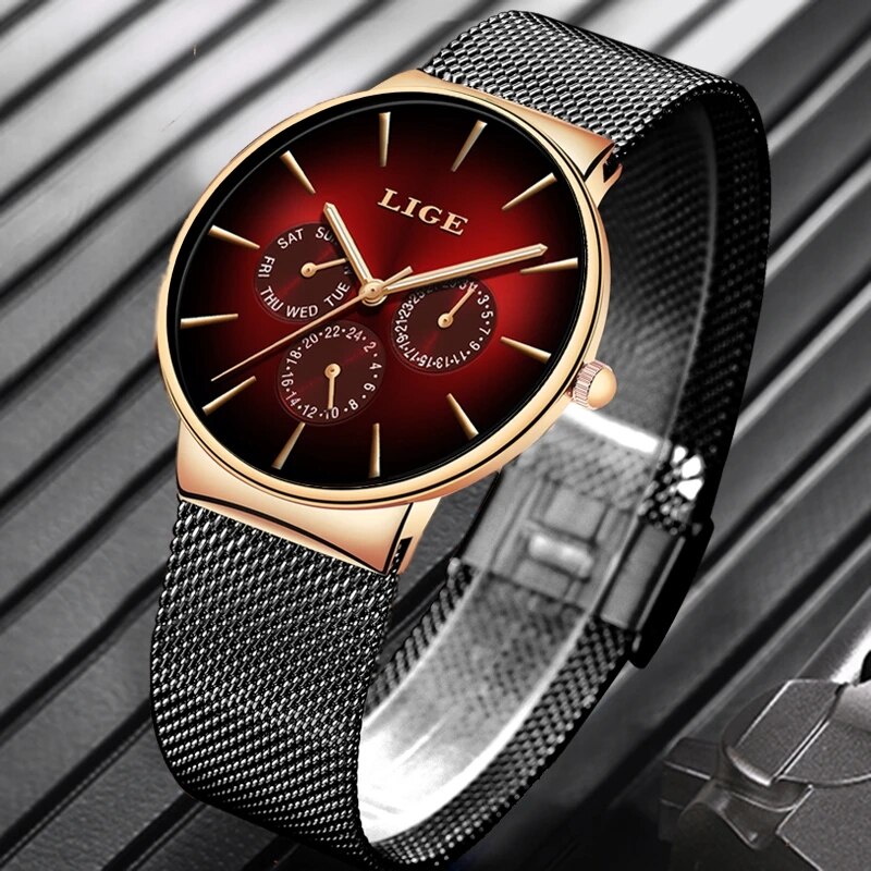 ساعات رجالية عصرية جديدة من LI - مراجعة Luxury Watch Top 10 وسعره