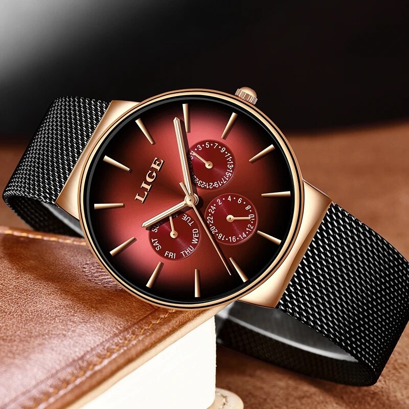 ساعات رجالية عصرية جديدة من LI - مراجعة Luxury Watch Top 10 وسعره