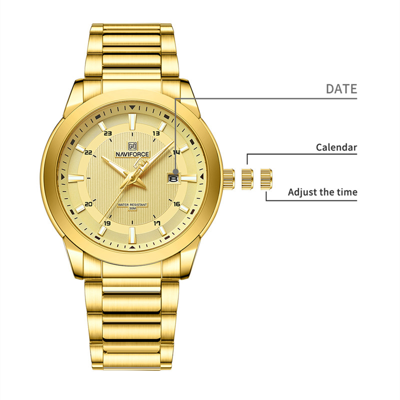 2024 أفضل ماركة NAVIFORCE ساعا - مراجعة Luxury Watch Magazine وسعره
