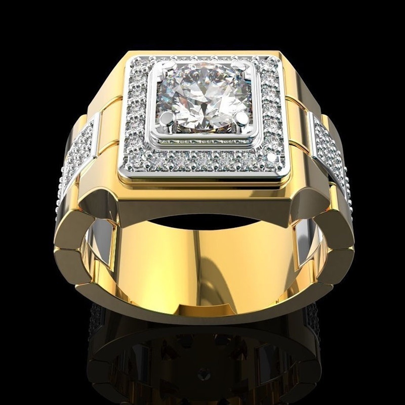 خواتم كريستالية بيضاء بالكامل  - مراجعة Luxury Watch Iceberg وسعره