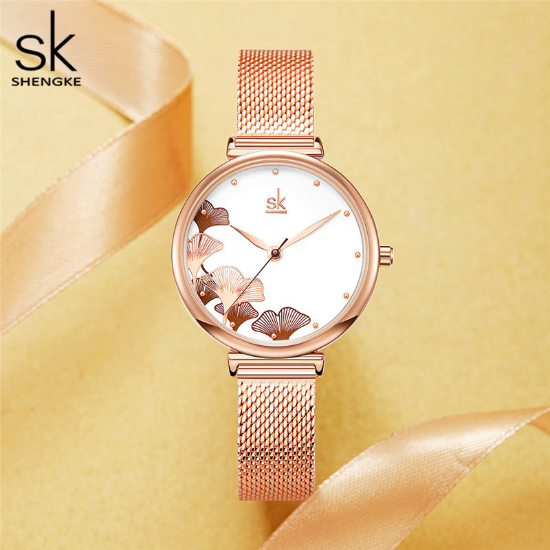 ساعة نسائية فاخرة بتصميم أوراق - مراجعة Luxury Watch Gift For Her وسعره